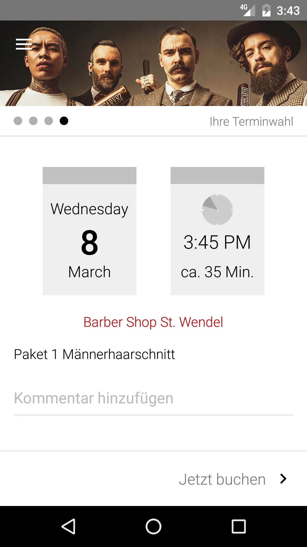 Barber Shop St.Wendel | Indus Appstore | Screenshot