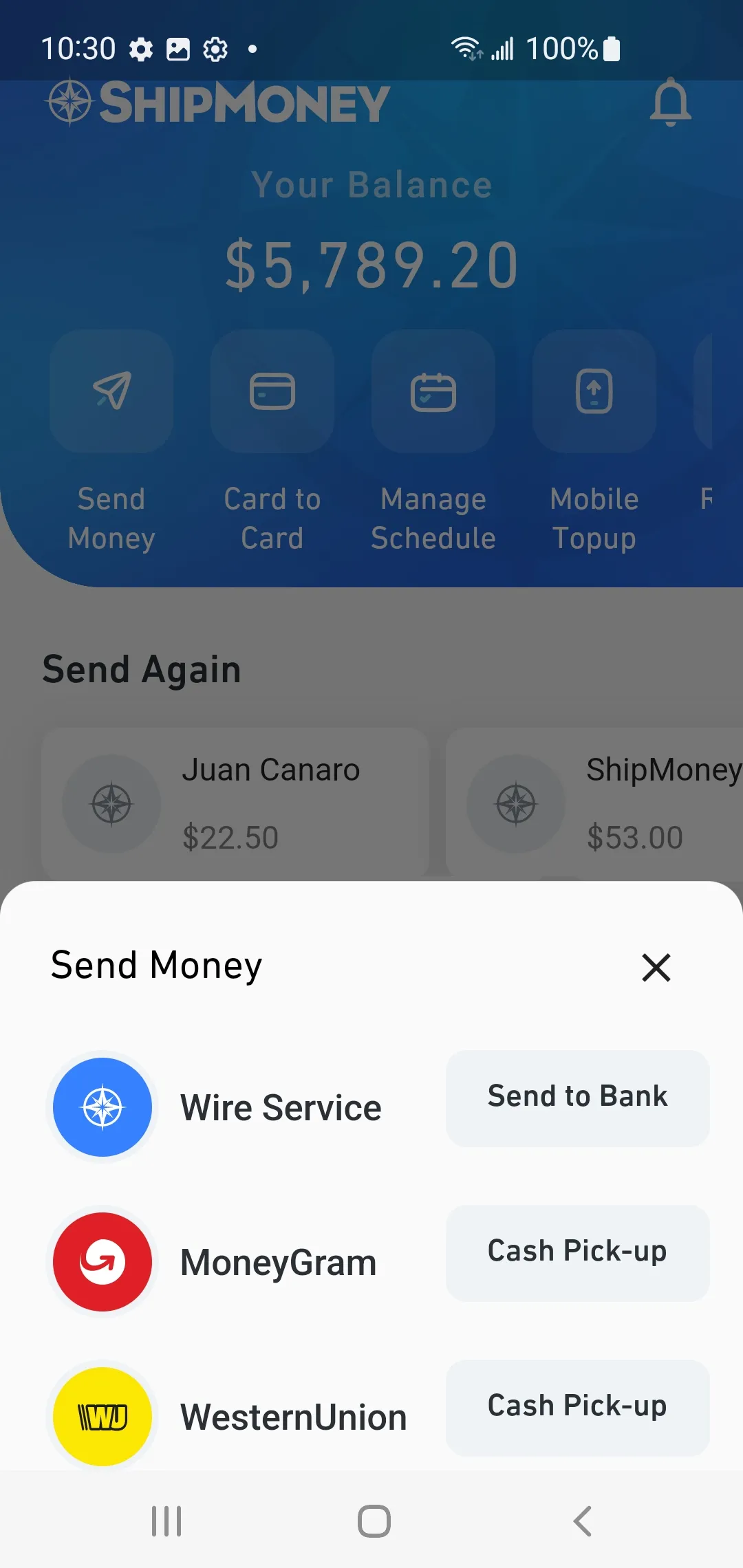 ShipMoney | Indus Appstore | Screenshot