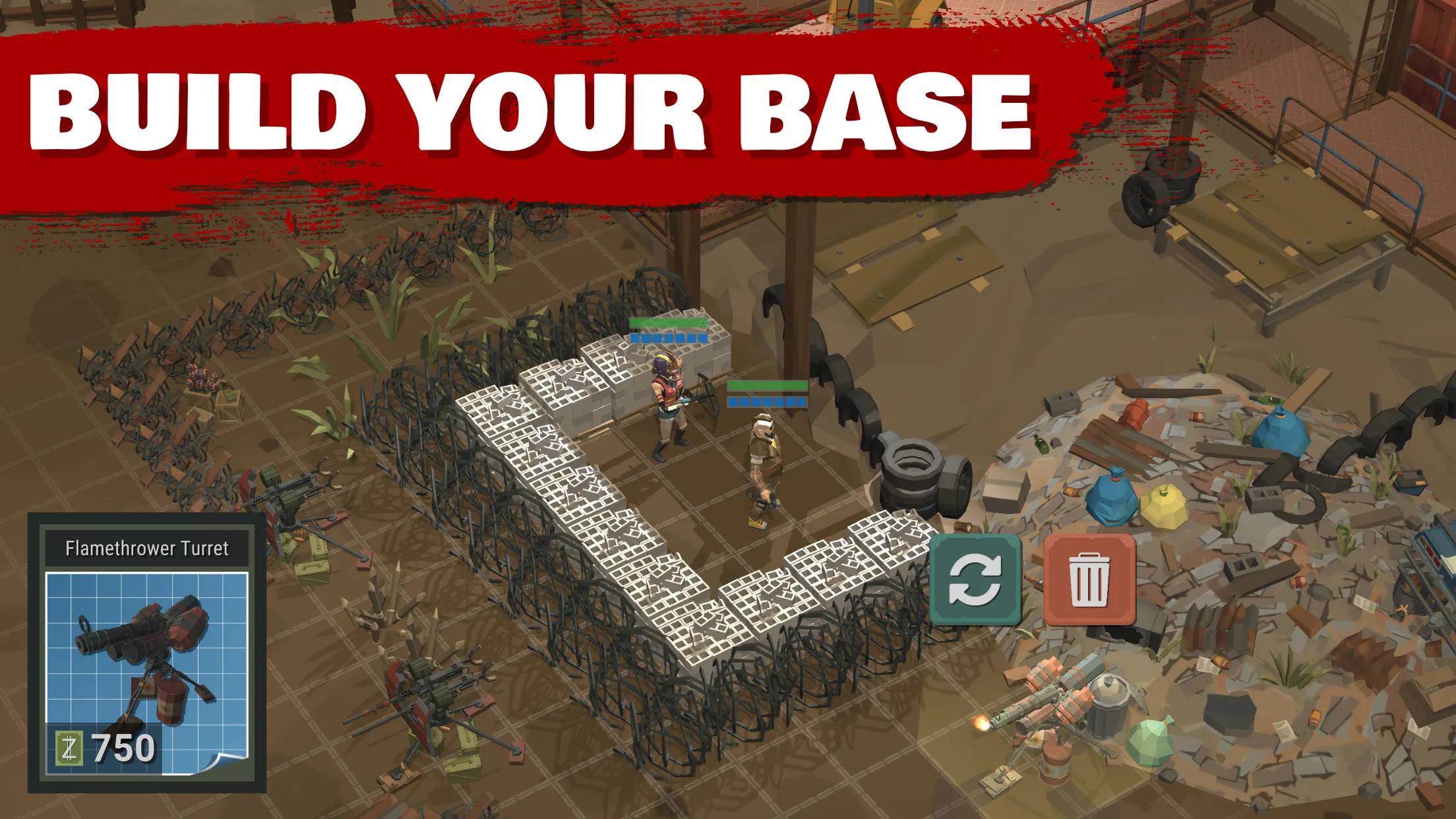 Overrun: Zombie Tower Defense | Indus Appstore | Screenshot