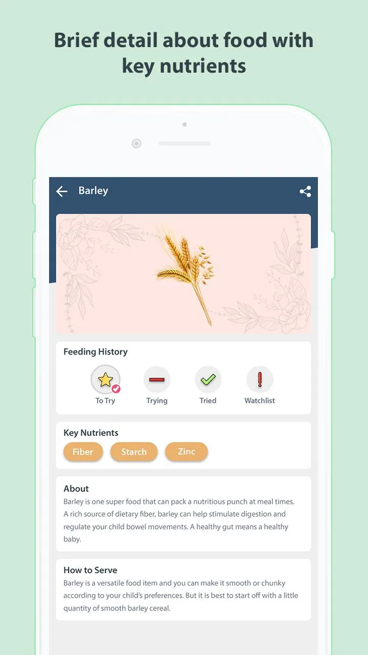 Baby Led Weaning: Meal Planner | Indus Appstore | Screenshot