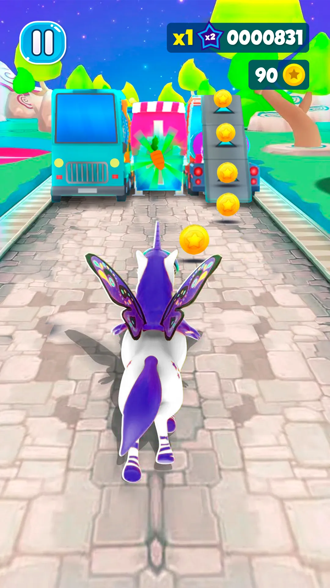 Unicorn Dash: Fun Runner 2 | Indus Appstore | Screenshot