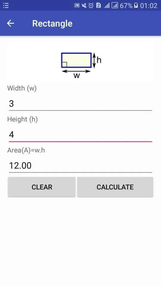 Area Calculator surface area f | Indus Appstore | Screenshot