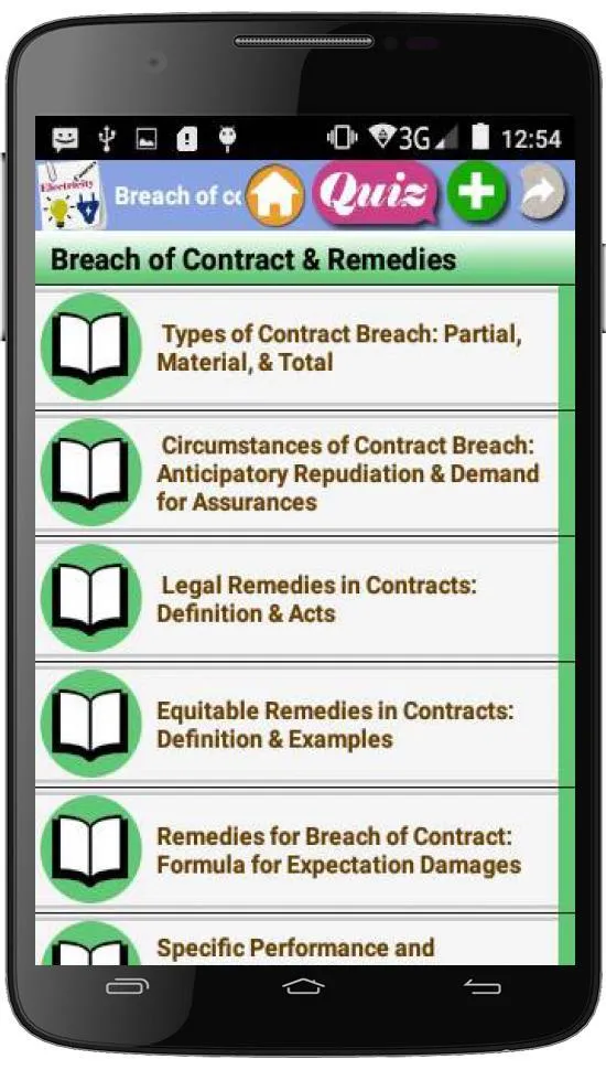 Breach of contract and remedie | Indus Appstore | Screenshot