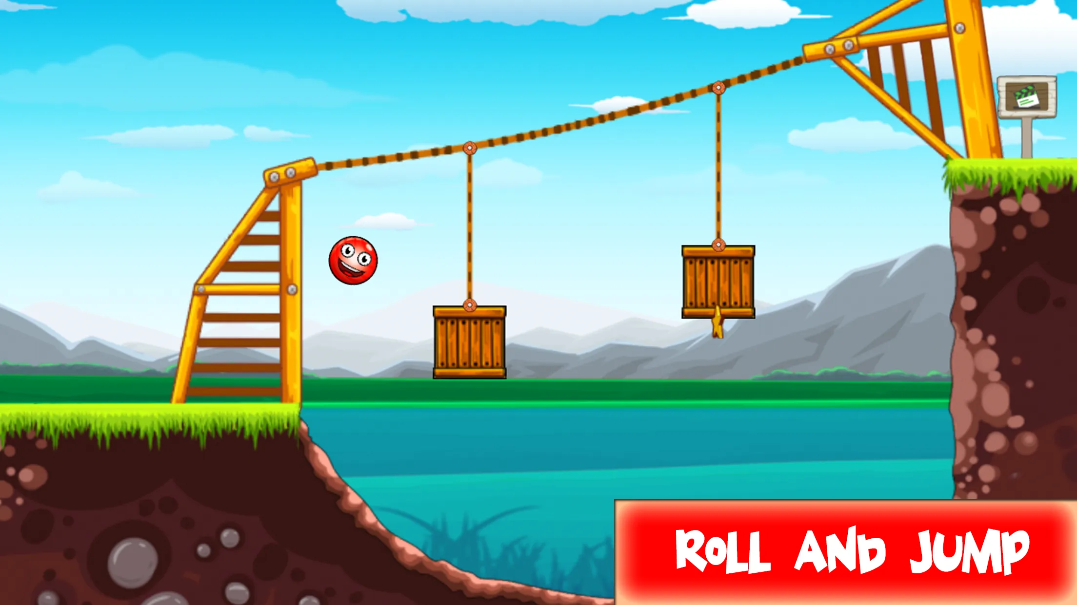 Red Hero 3 - Roll and Jump | Indus Appstore | Screenshot