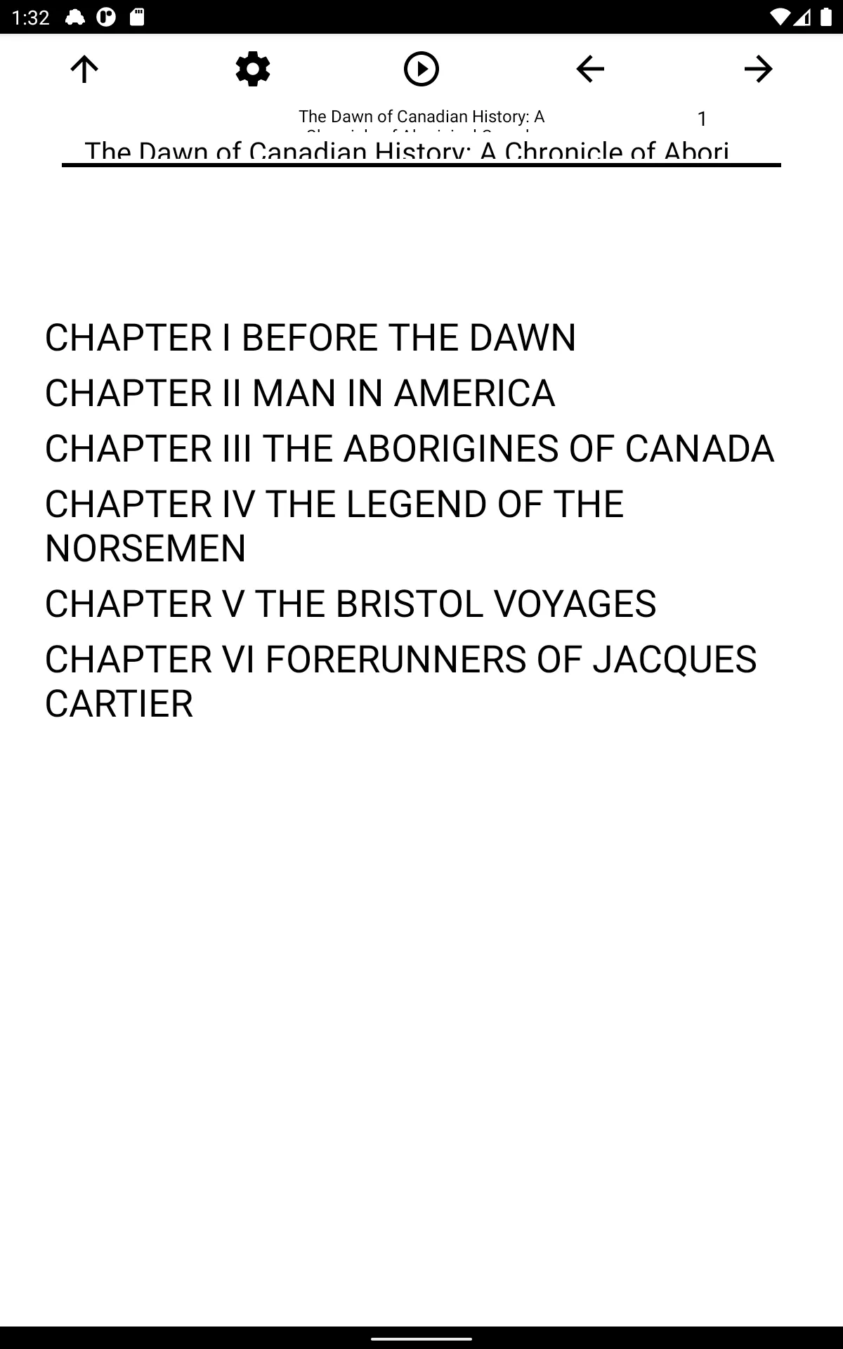 Book, The Dawn of Canadian His | Indus Appstore | Screenshot