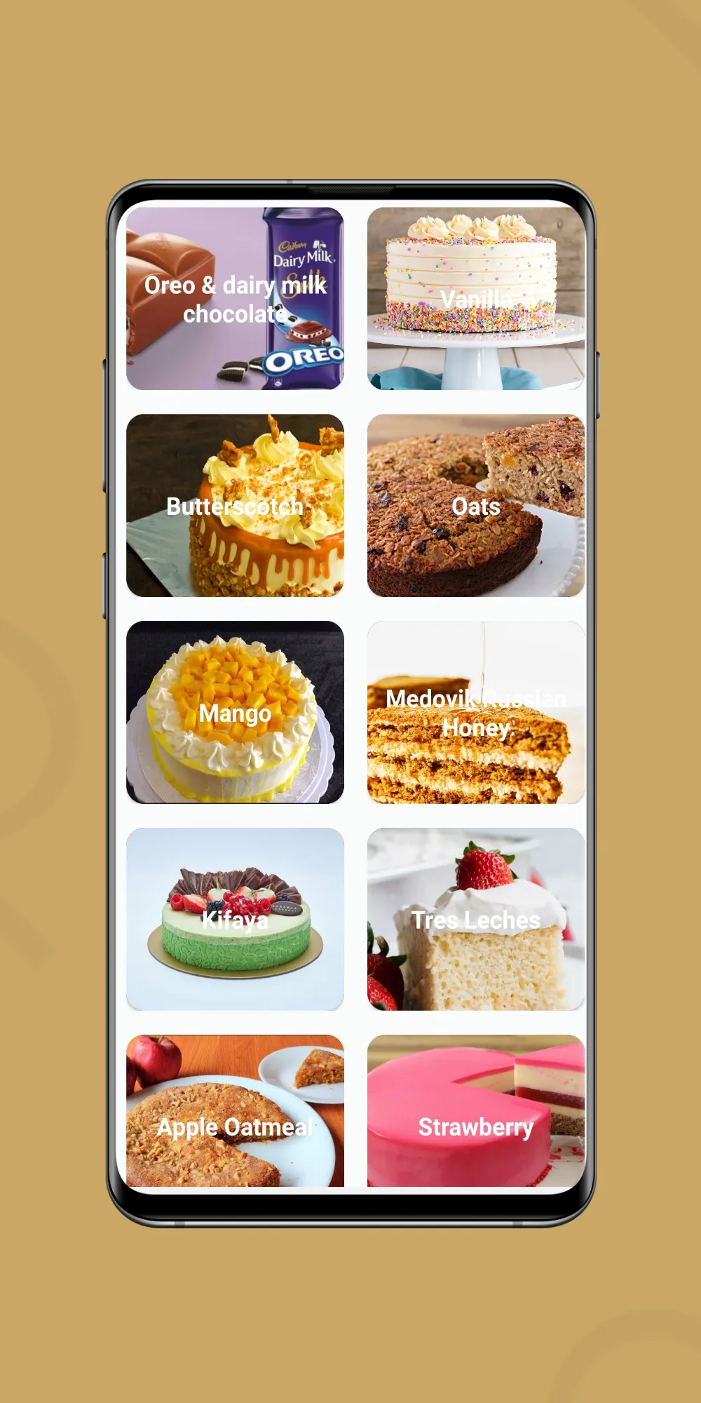 Cake Recipes Kitchen | Indus Appstore | Screenshot