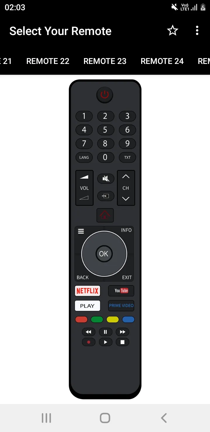 JVC TV Remote | Indus Appstore | Screenshot