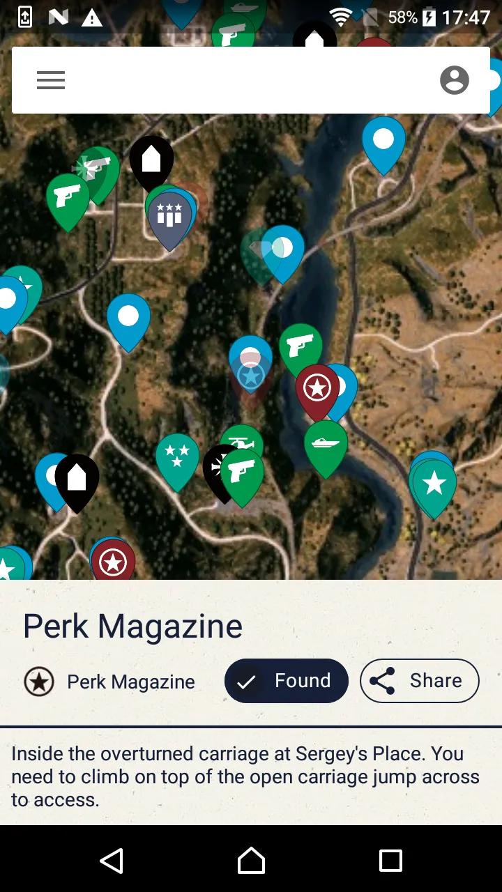 MapGenie: FC5 Map | Indus Appstore | Screenshot