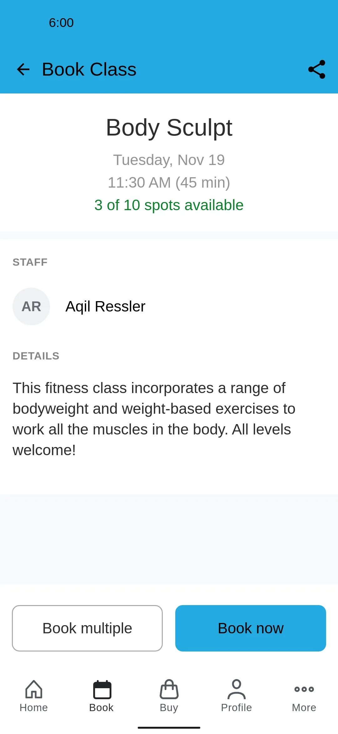 Trophy Fitness Club | Indus Appstore | Screenshot