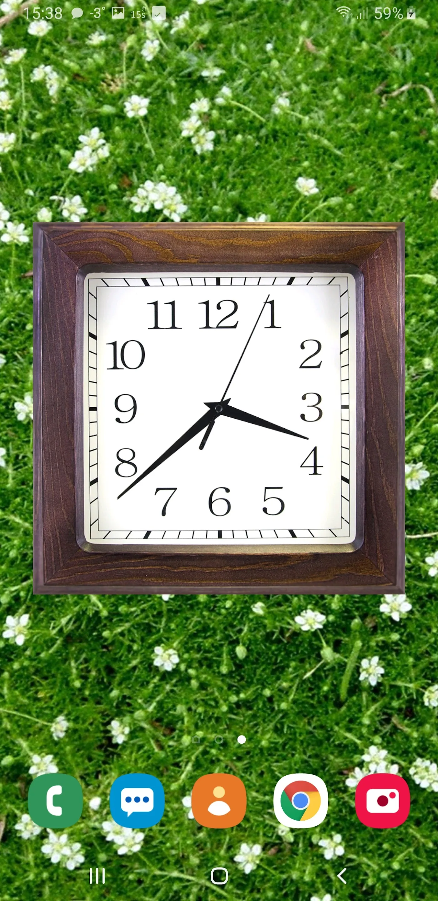 Battery Saving Analog Clocks | Indus Appstore | Screenshot