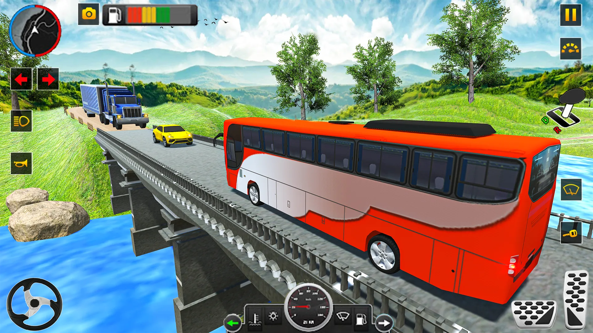 coach bus driving game offline | Indus Appstore | Screenshot