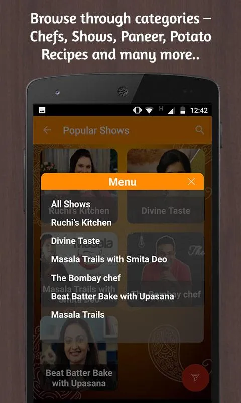 Rajshri Food | Indus Appstore | Screenshot