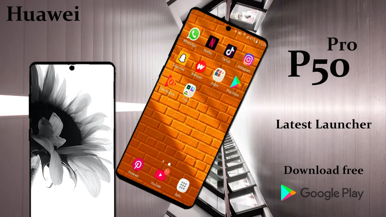 Huawei P50 Launcher & Themes | Indus Appstore | Screenshot