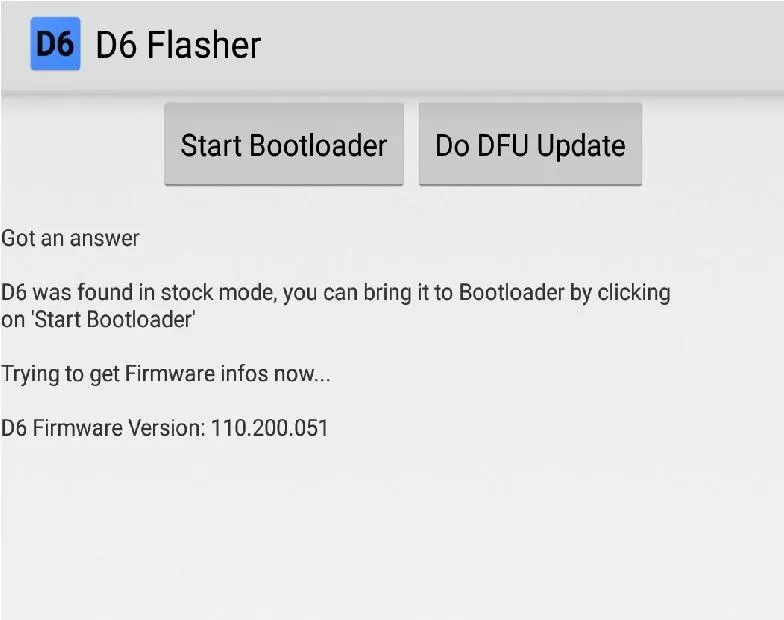 D6Flasher | Indus Appstore | Screenshot