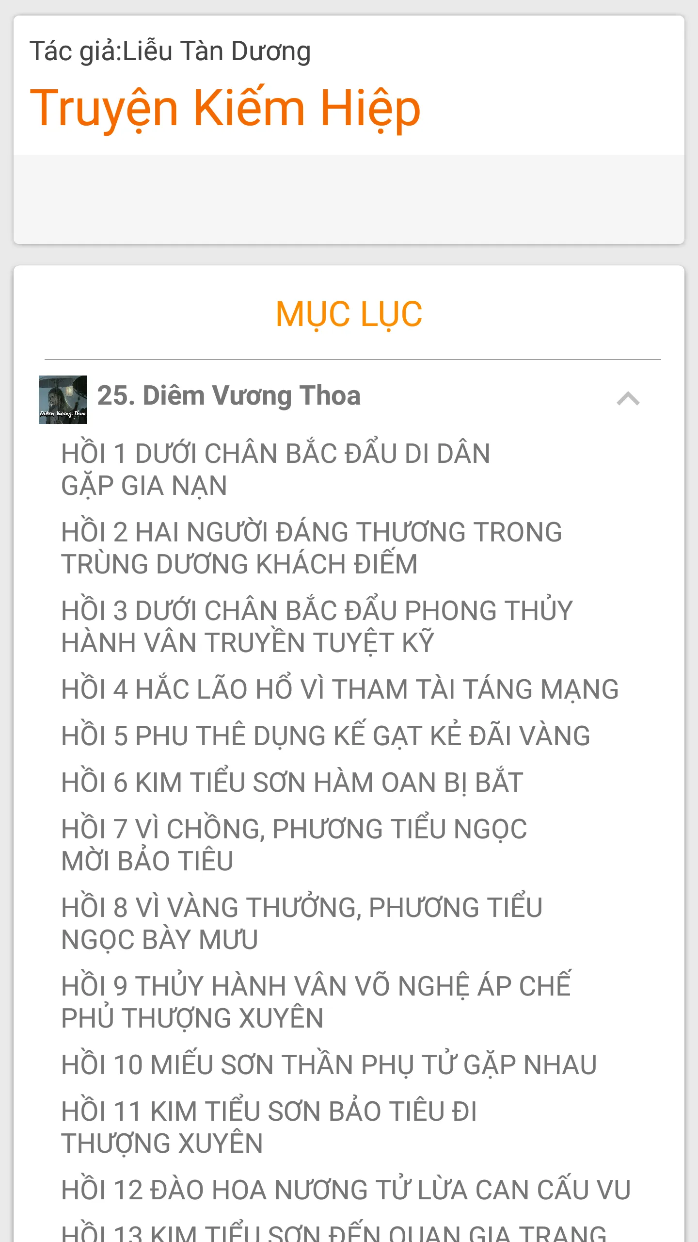 Diêm Vương Thoa - Truyện kiếm  | Indus Appstore | Screenshot