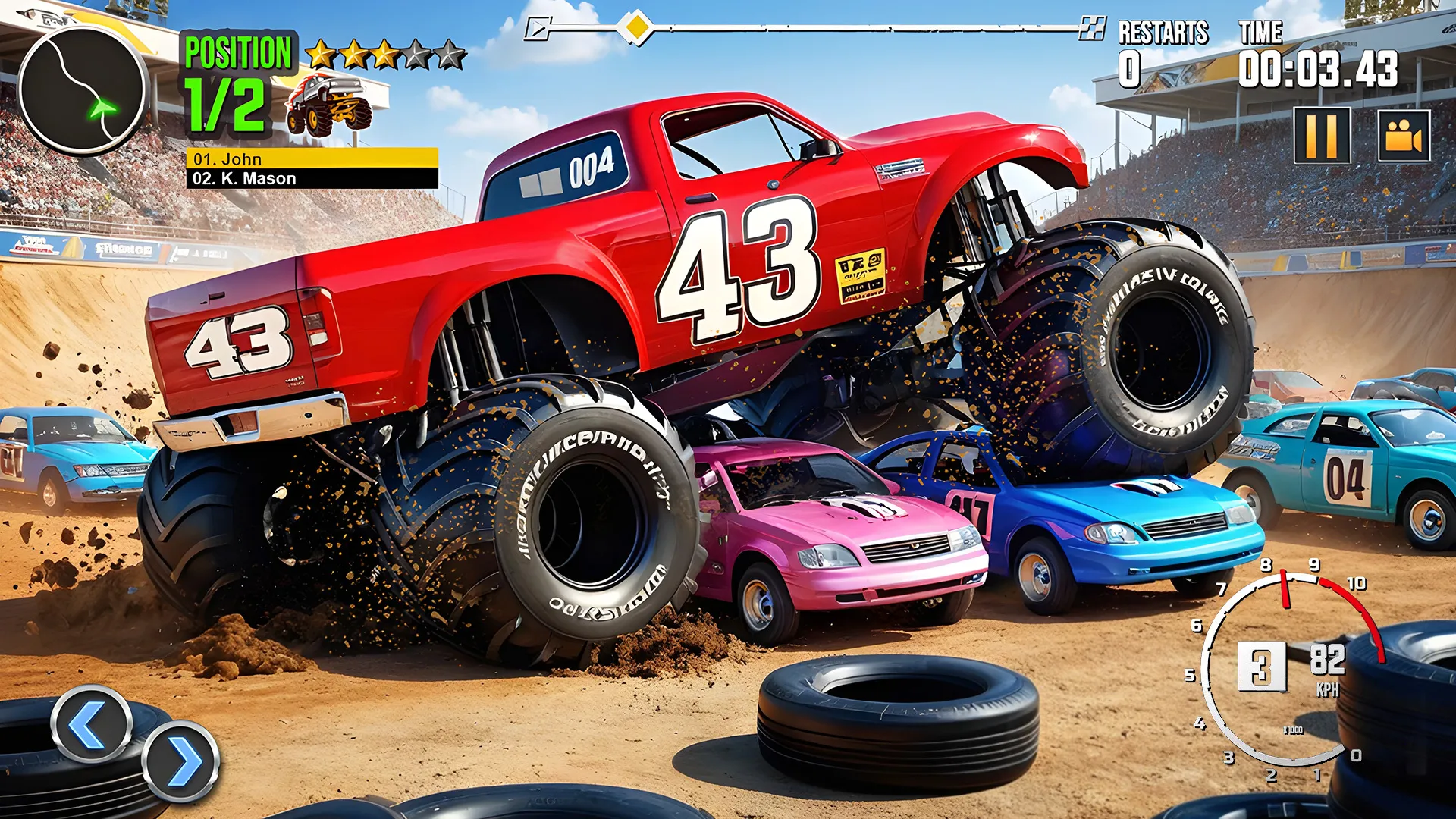 Monster Truck Derby Games | Indus Appstore | Screenshot