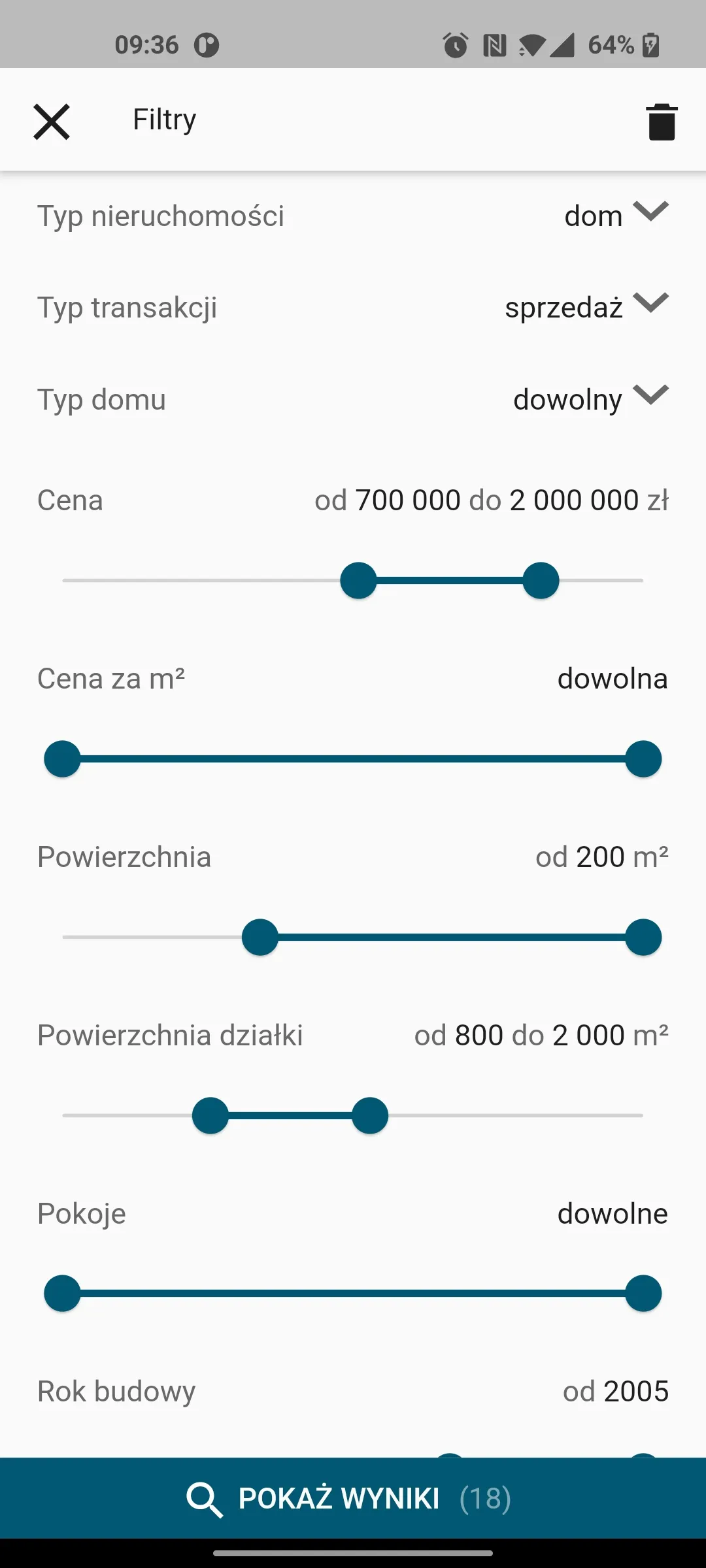 Domy.pl - nieruchomości | Indus Appstore | Screenshot