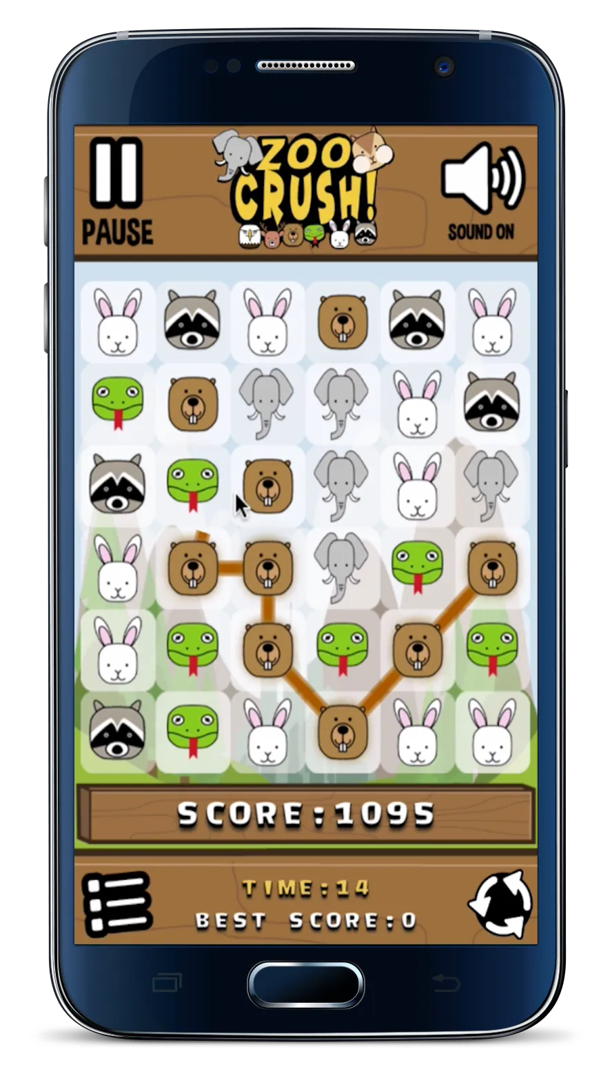 Zoo Crush! (Puzzel Game) | Indus Appstore | Screenshot