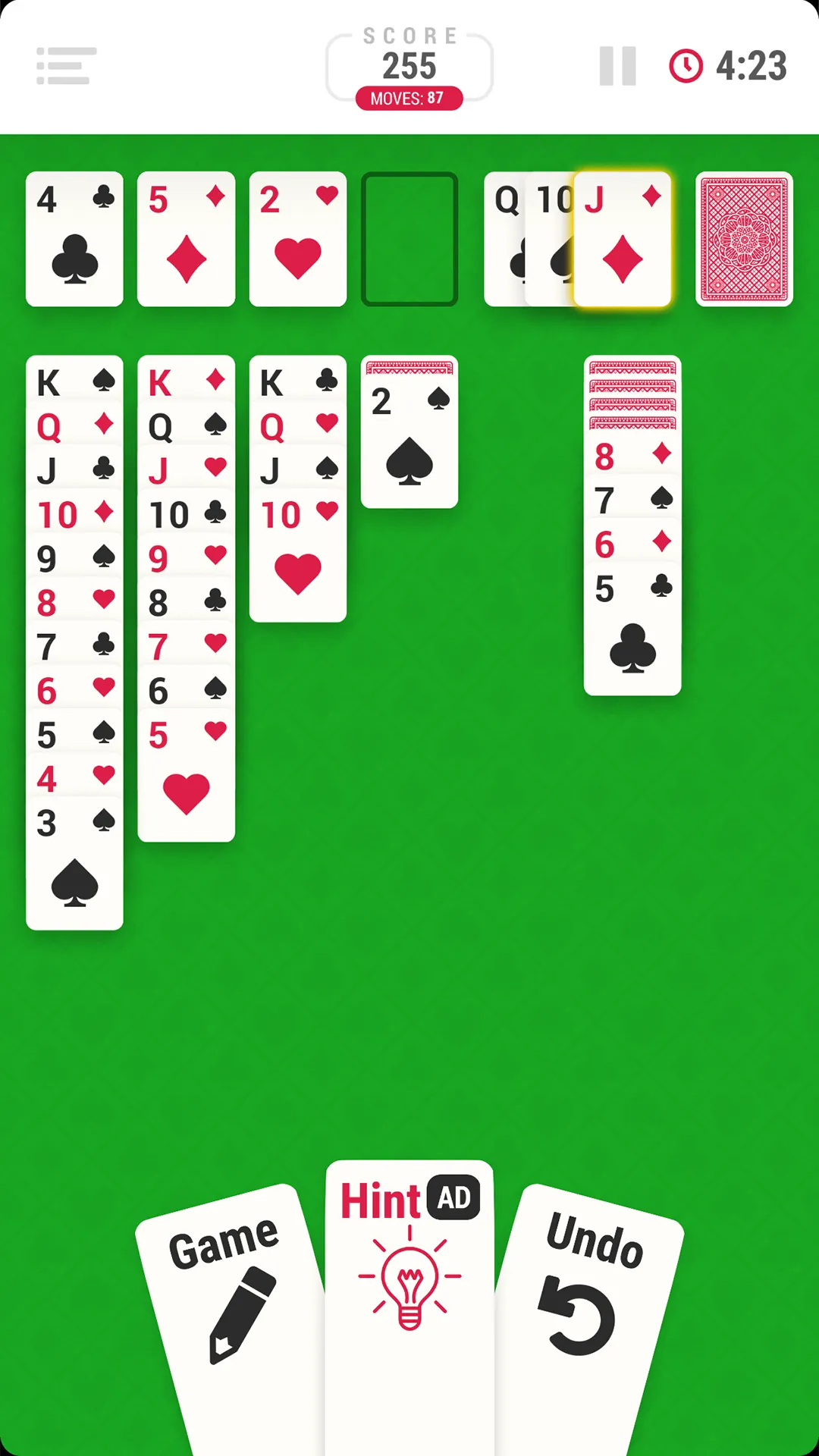 Solitaire Infinite | Indus Appstore | Screenshot