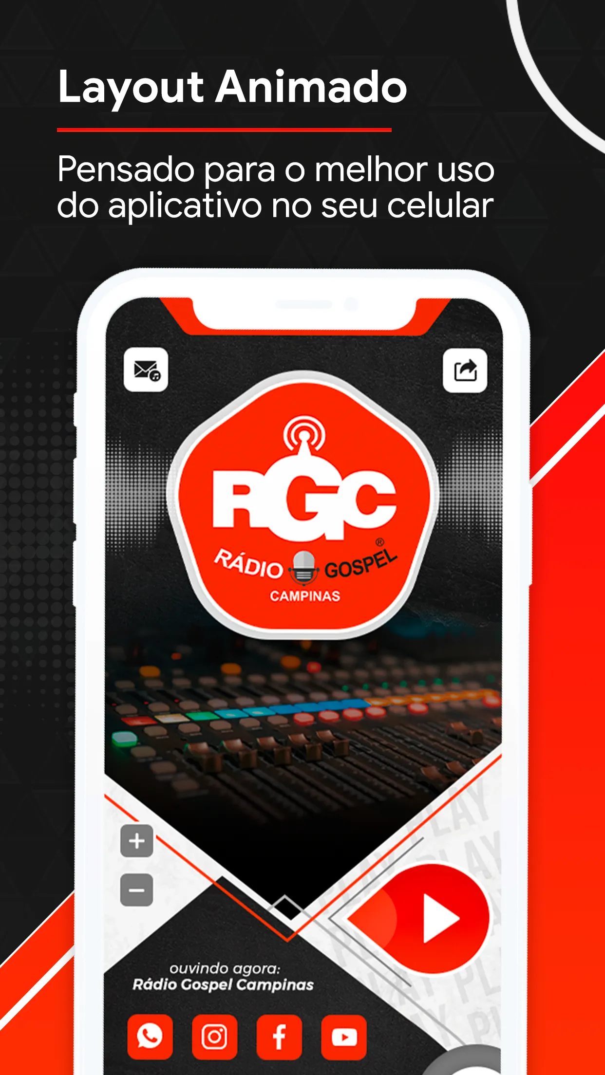 Rádio Gospel Campinas | Indus Appstore | Screenshot