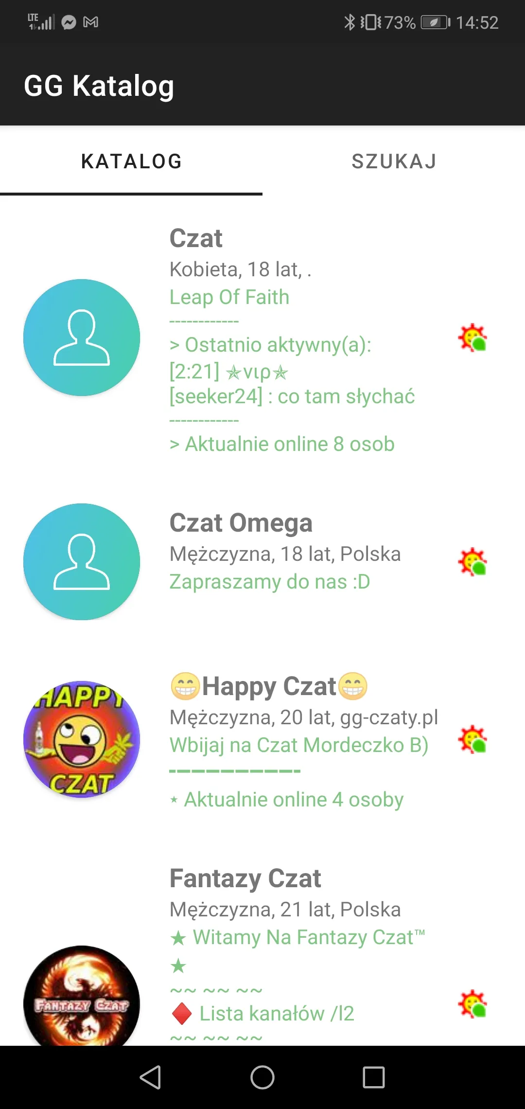 GG Katalog - Szukaj ludzi | Indus Appstore | Screenshot