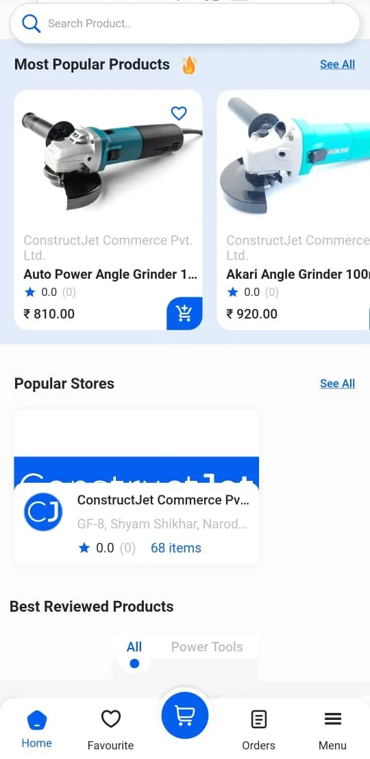 ConstructJet - B2B Marketplace | Indus Appstore | Screenshot