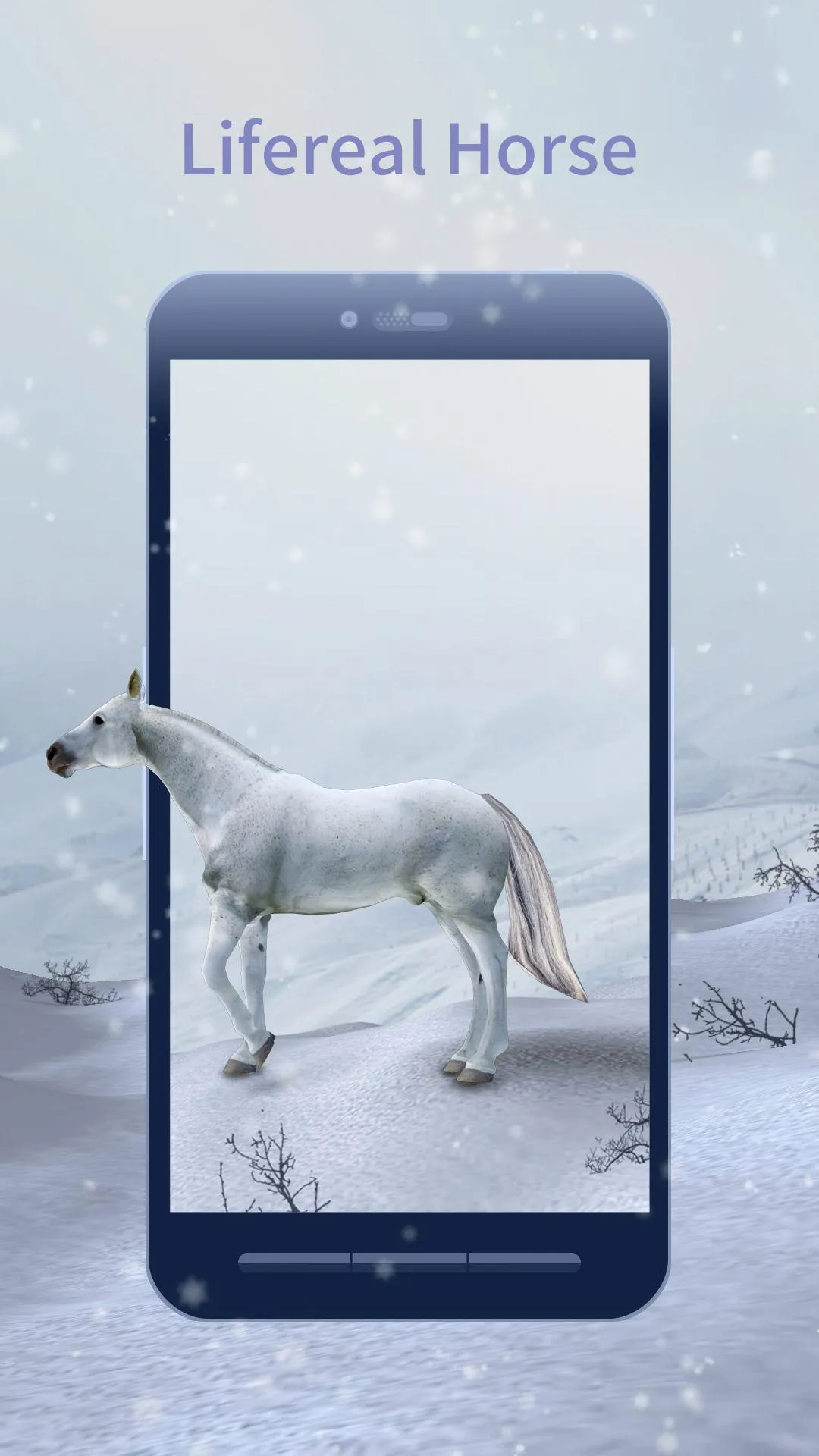 3D White Horse Live Wallpaper | Indus Appstore | Screenshot