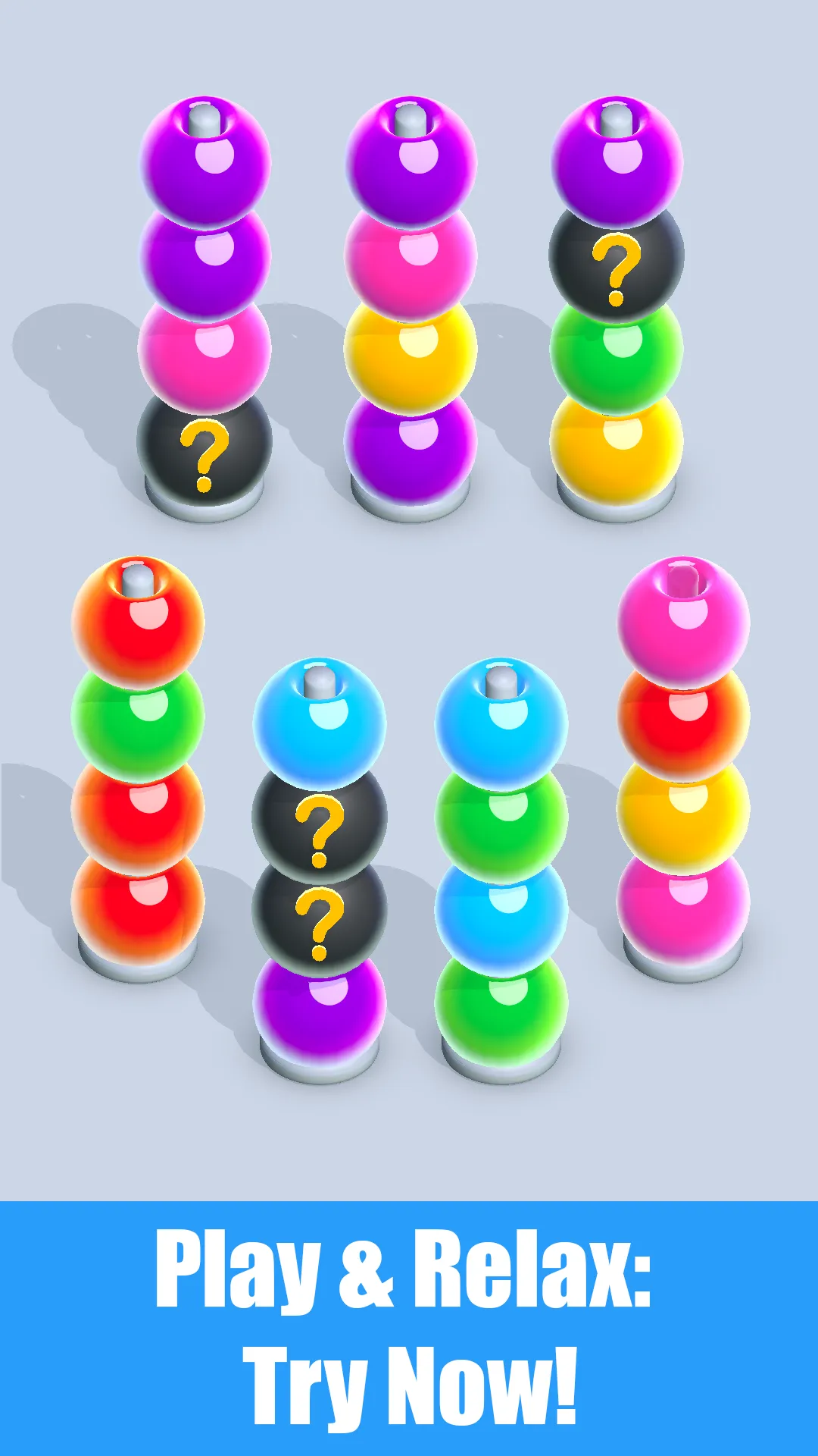 ASMR Color Sort - Ball Sorting | Indus Appstore | Screenshot