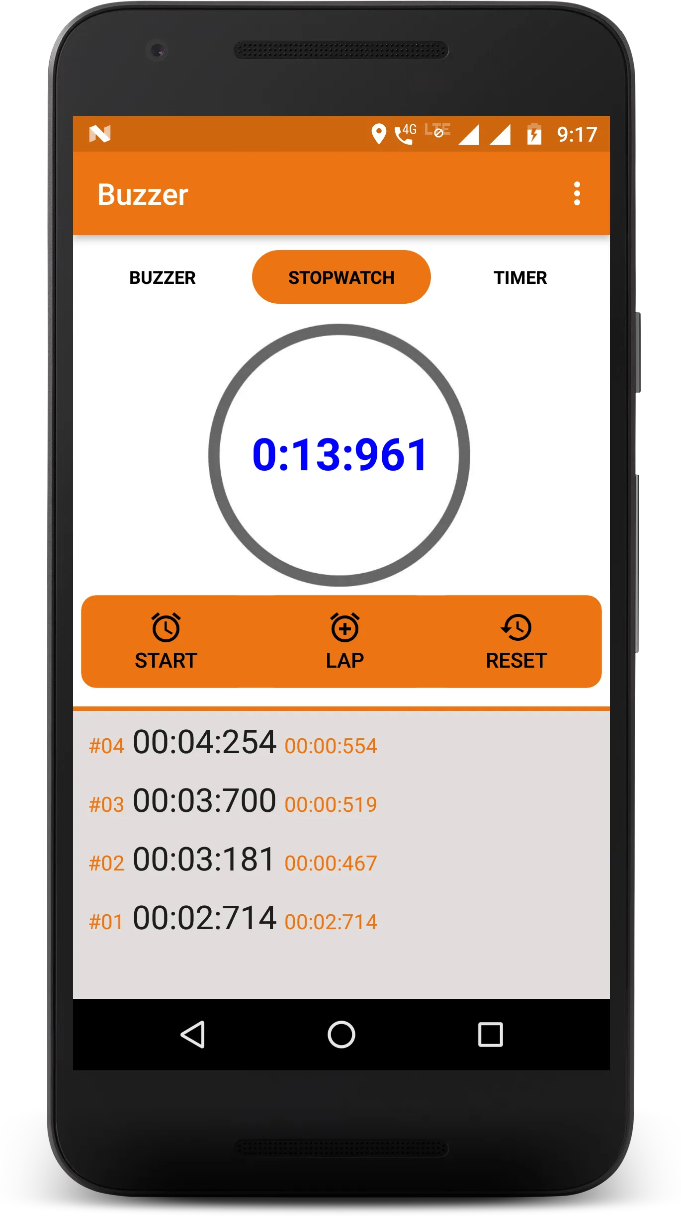 Buzzer, Stopwatch & Timer | Indus Appstore | Screenshot