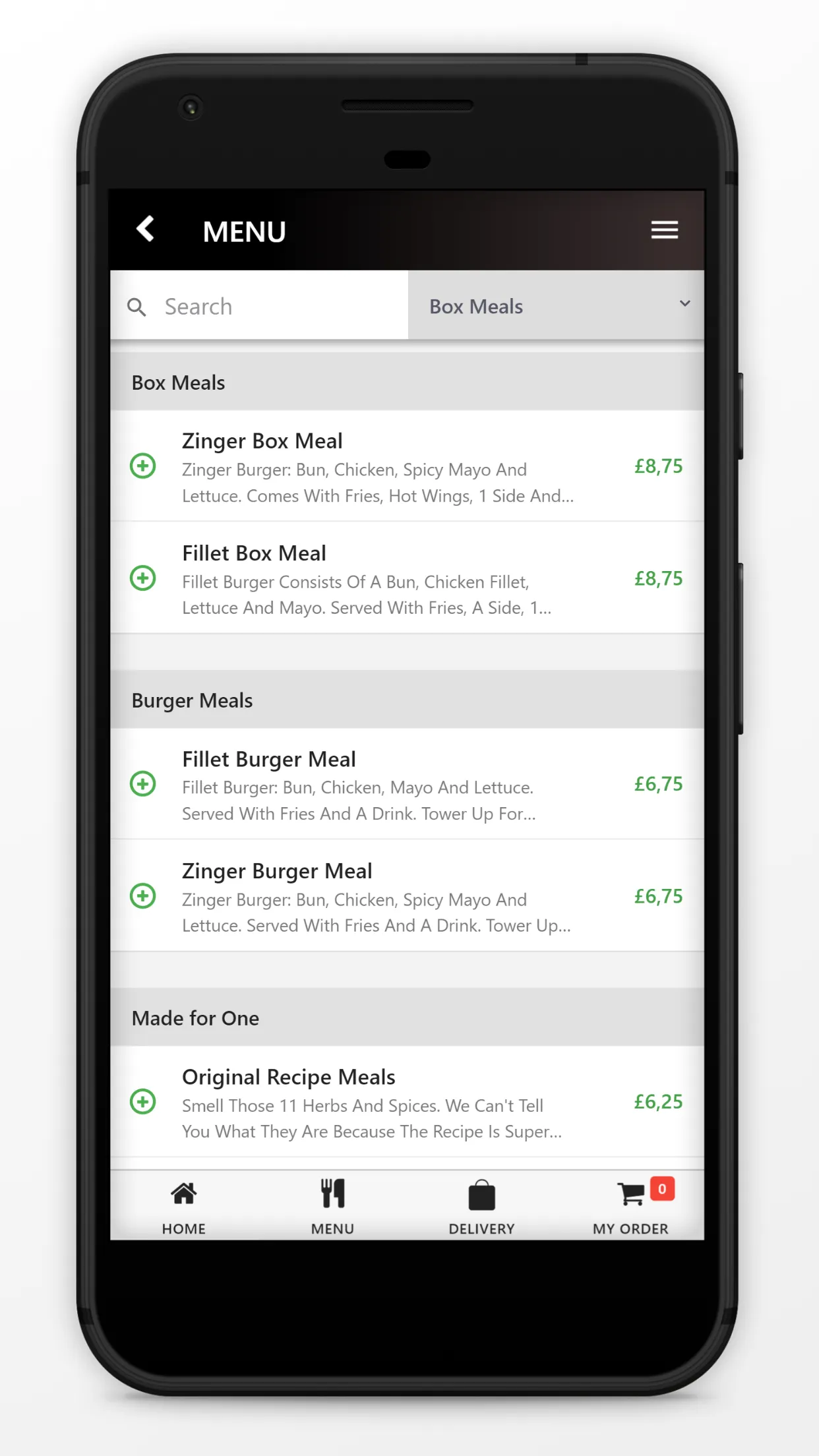 FastFood4U | Indus Appstore | Screenshot