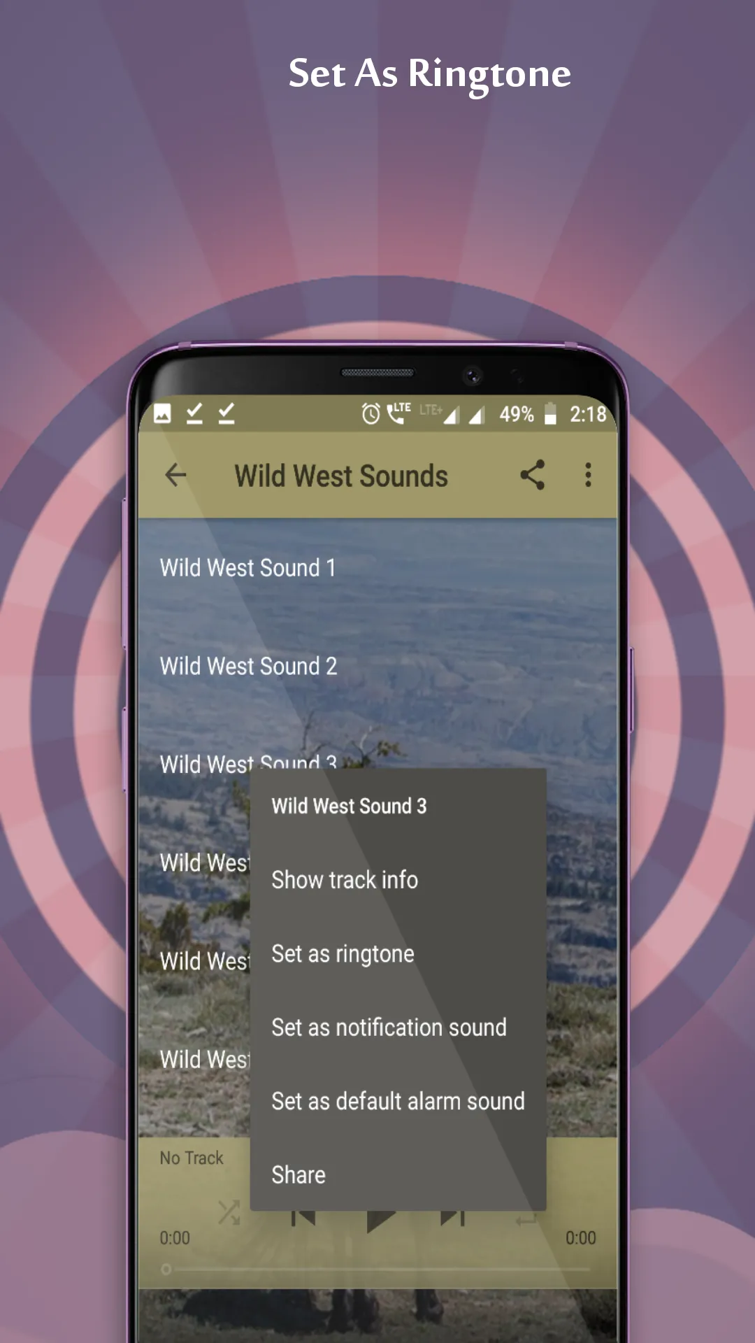 Wild West Sounds | Indus Appstore | Screenshot