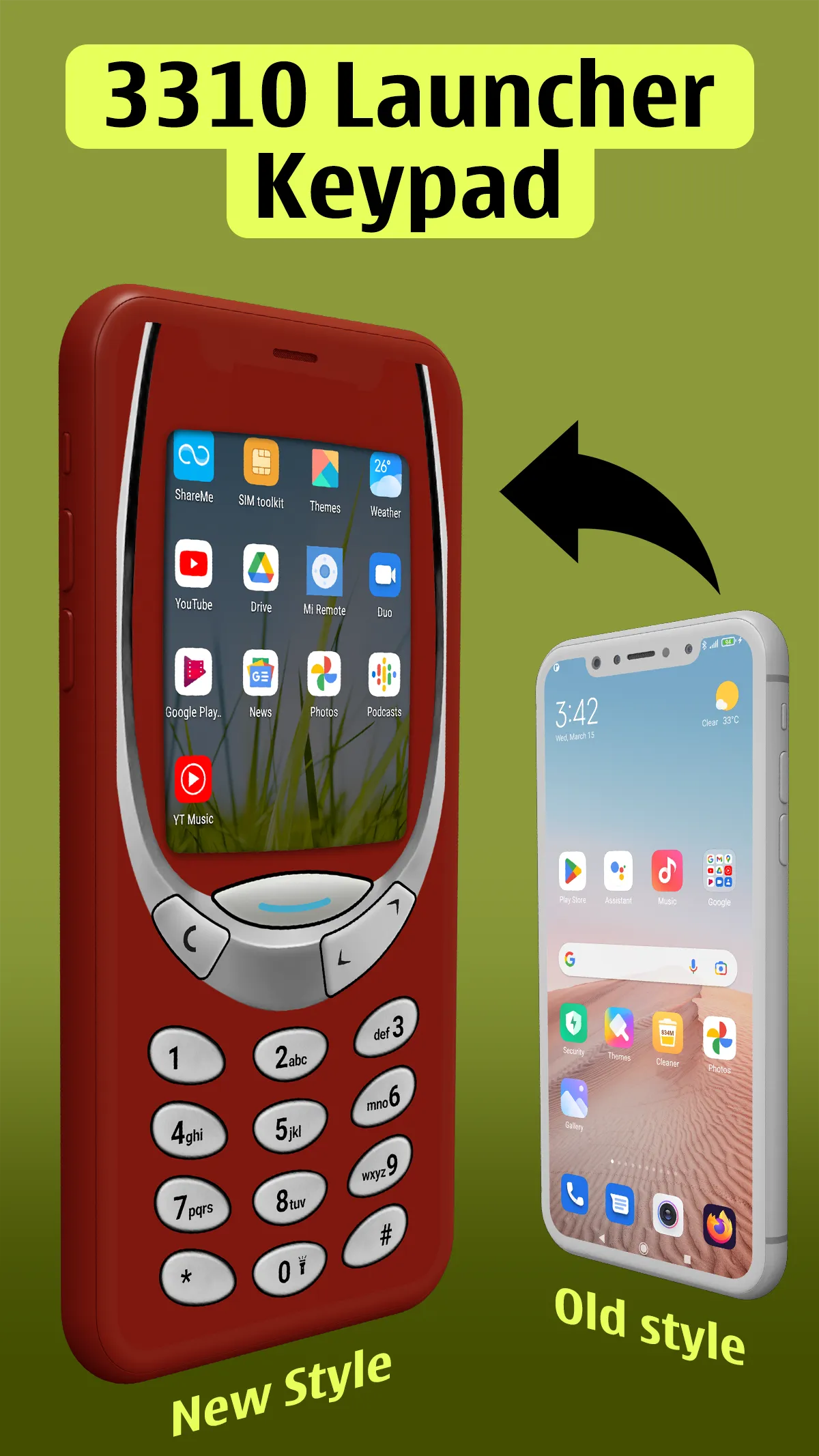 Nokia 3310 Style Launcher | Indus Appstore | Screenshot