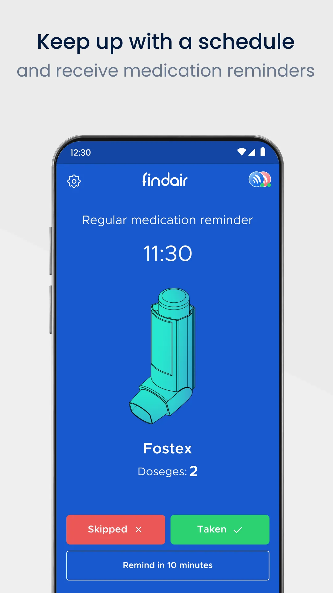 FindAir – Asthma Diary | Indus Appstore | Screenshot