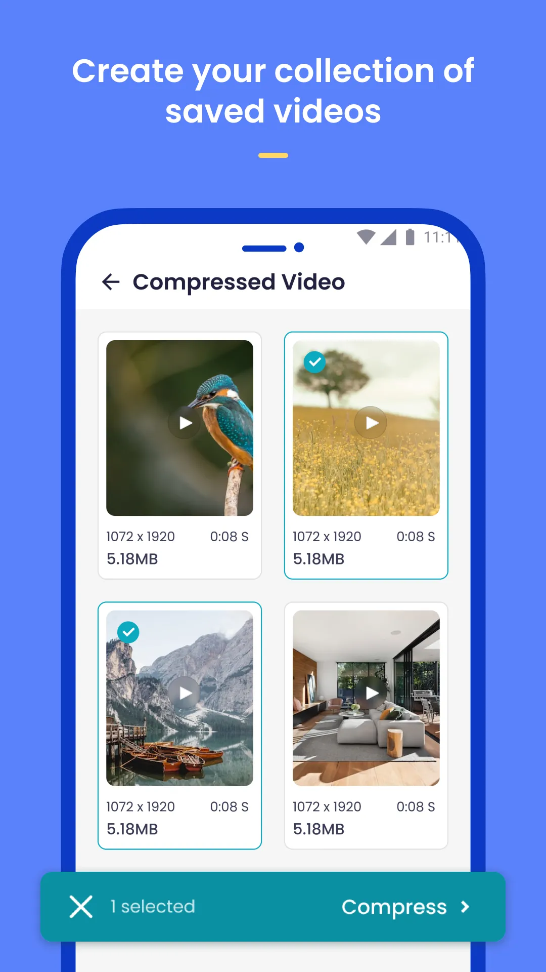 Reduce Video Size | Indus Appstore | Screenshot