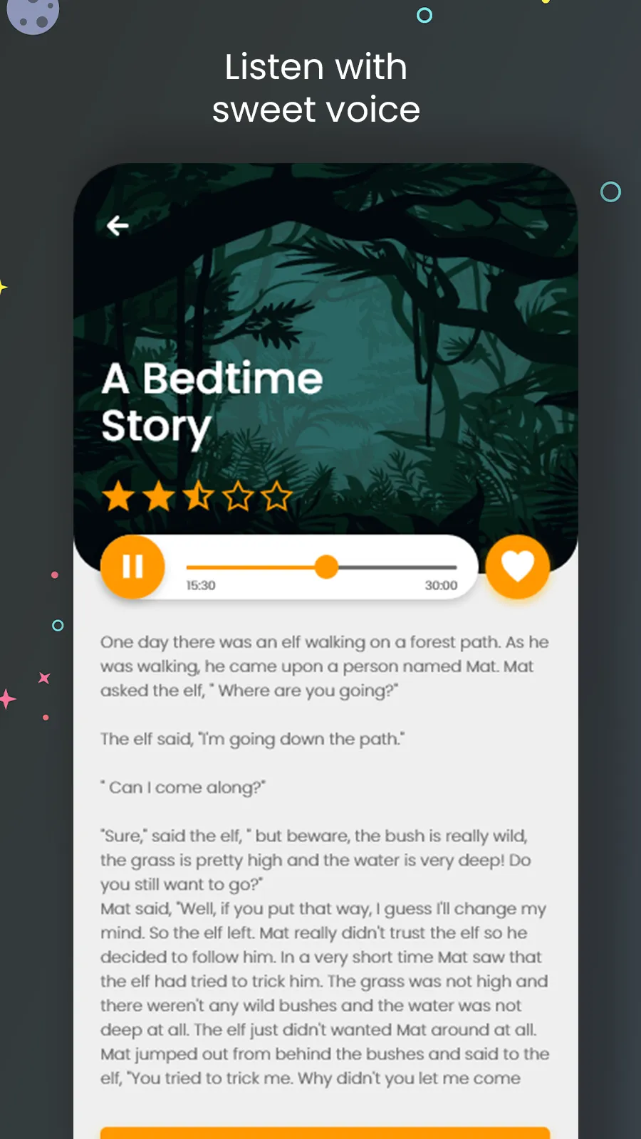 A BedTime Story - Bedtime book | Indus Appstore | Screenshot