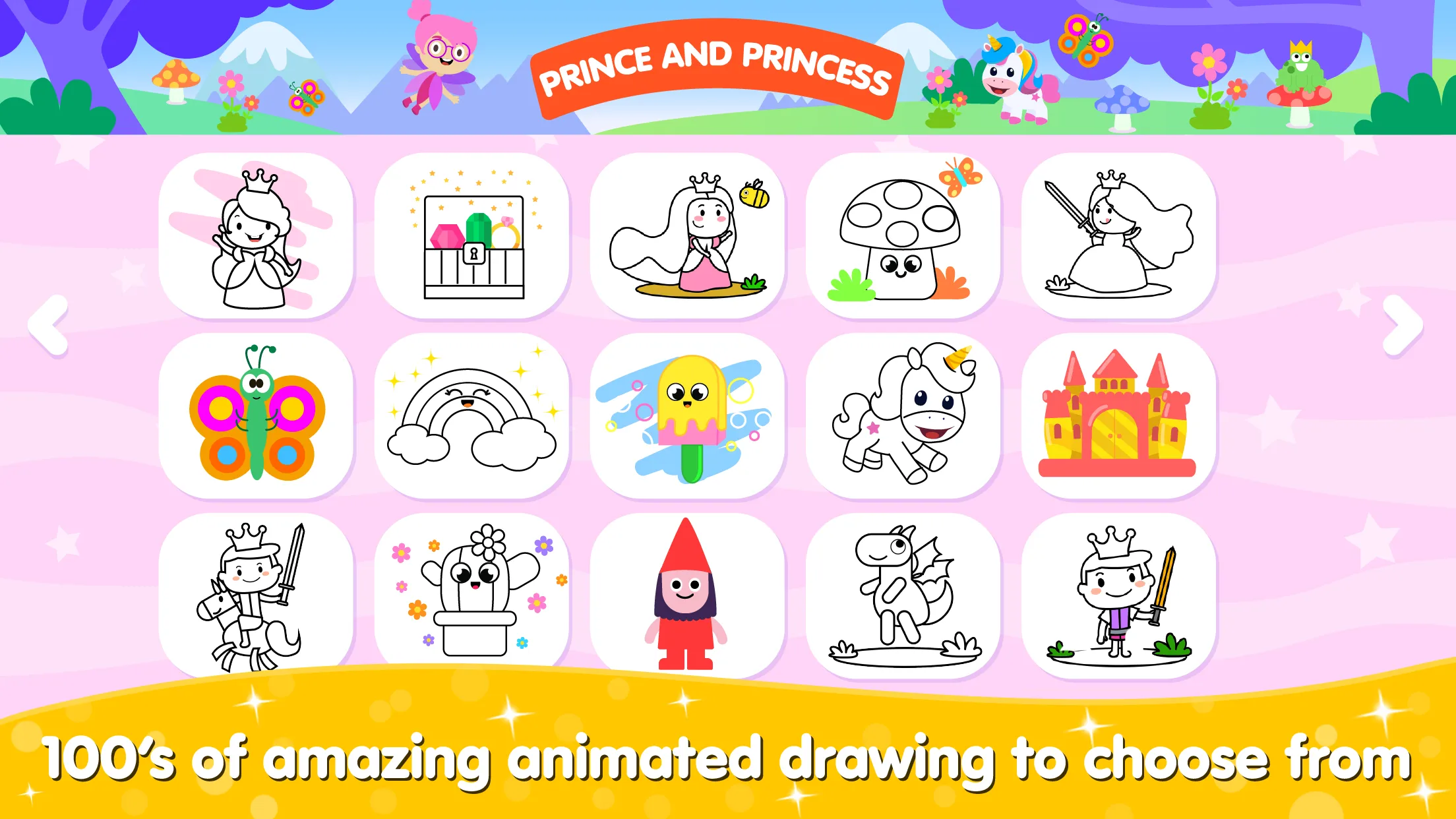 Coloring and Drawing For Girls | Indus Appstore | Screenshot