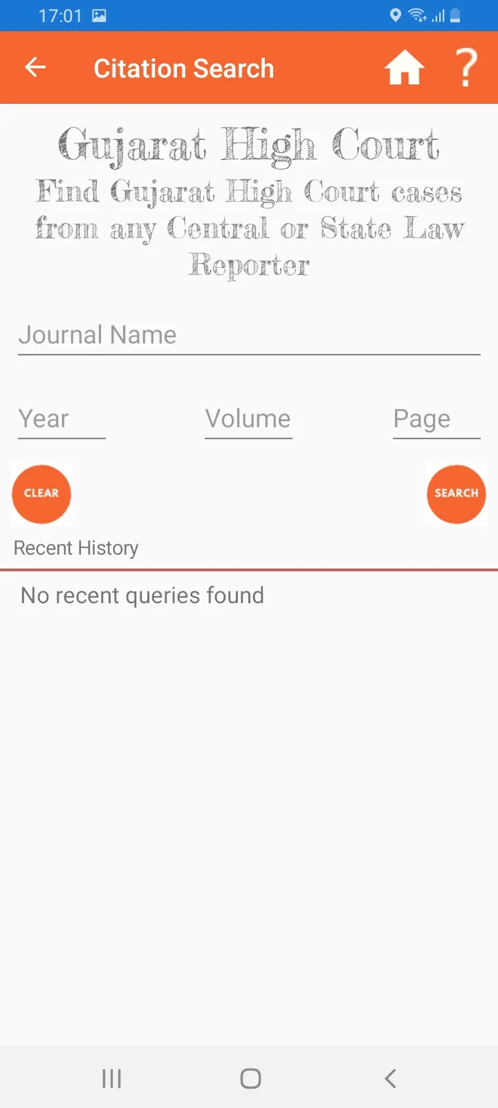 Gujarat Legal Reports | Indus Appstore | Screenshot