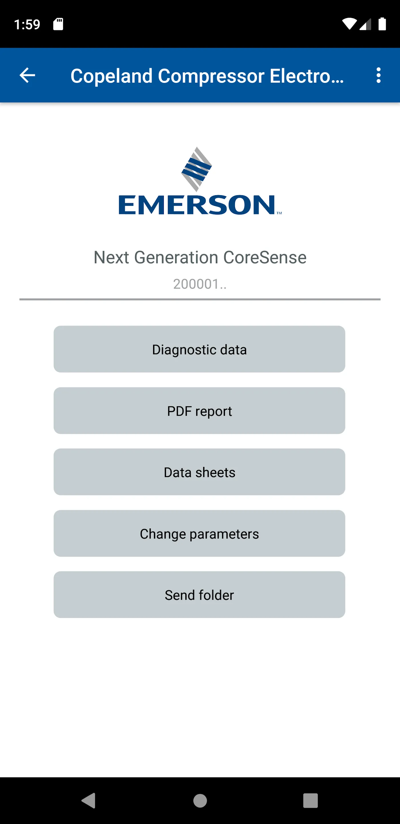 Copeland™ compressor electroni | Indus Appstore | Screenshot