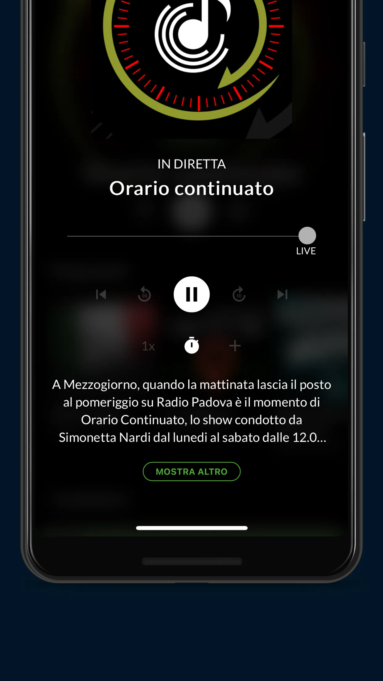 Radio Padova | Indus Appstore | Screenshot