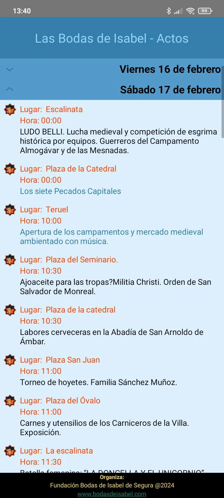 Las Bodas de Isabel de Segura | Indus Appstore | Screenshot