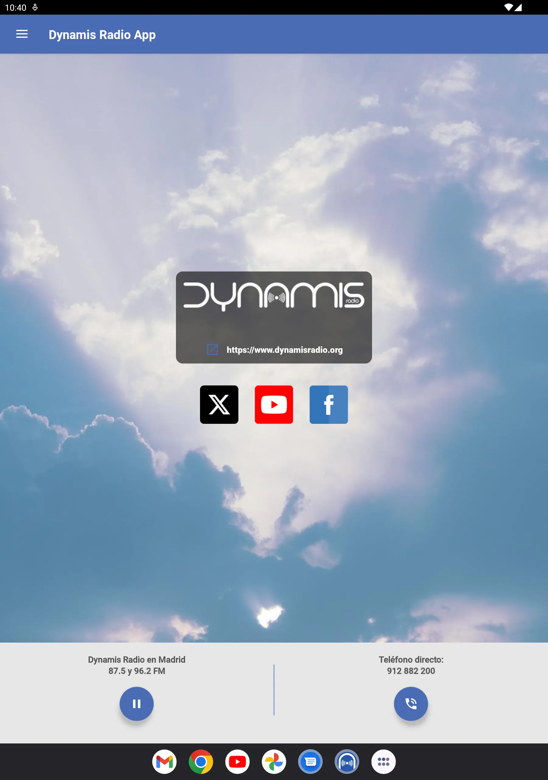 Dynamis Radio | Indus Appstore | Screenshot