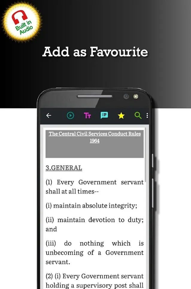 CCS (CONDUCT) RULES 1964 | Indus Appstore | Screenshot