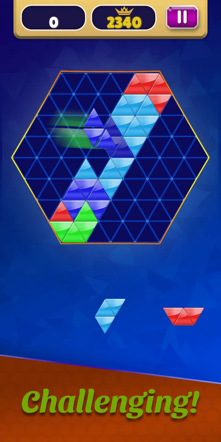 Block Triangle Puzzle! | Indus Appstore | Screenshot