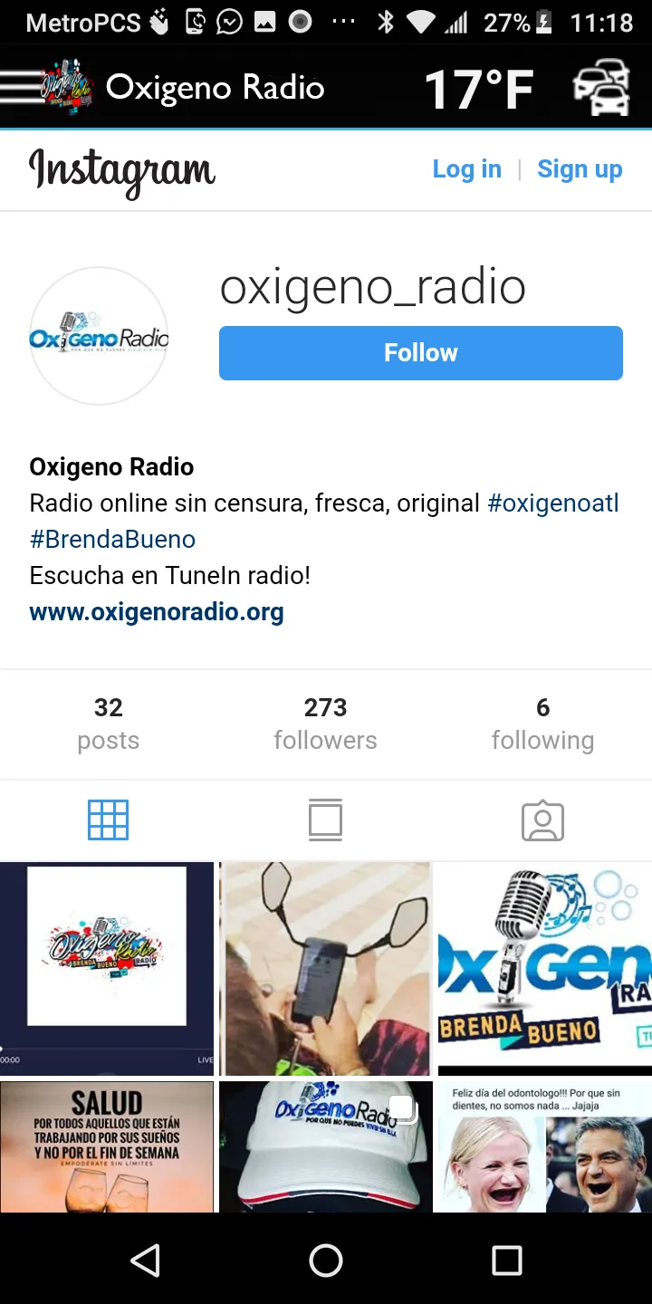 Oxigeno Radio Atlanta | Indus Appstore | Screenshot