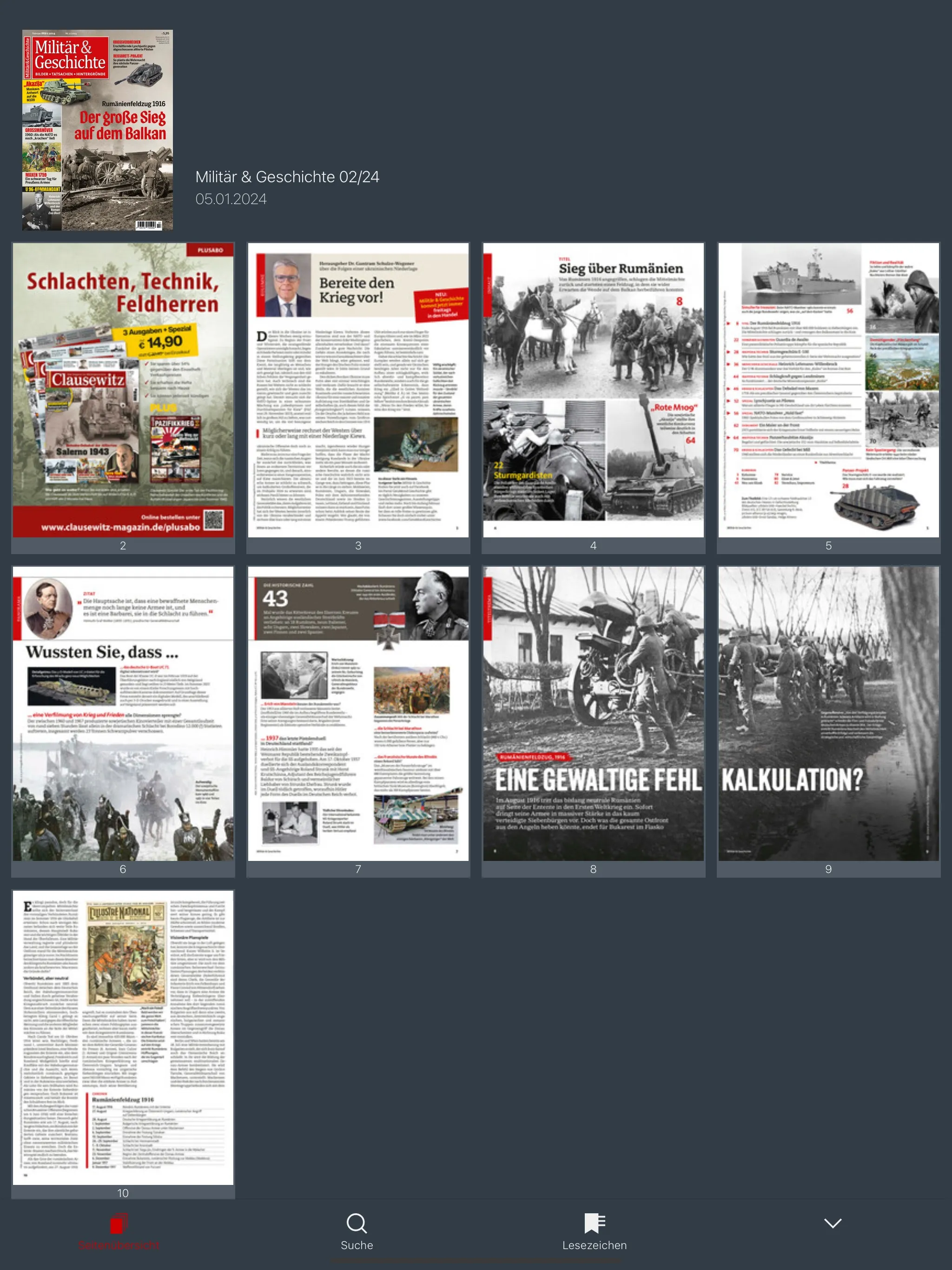 Militär & Geschichte Magazin | Indus Appstore | Screenshot