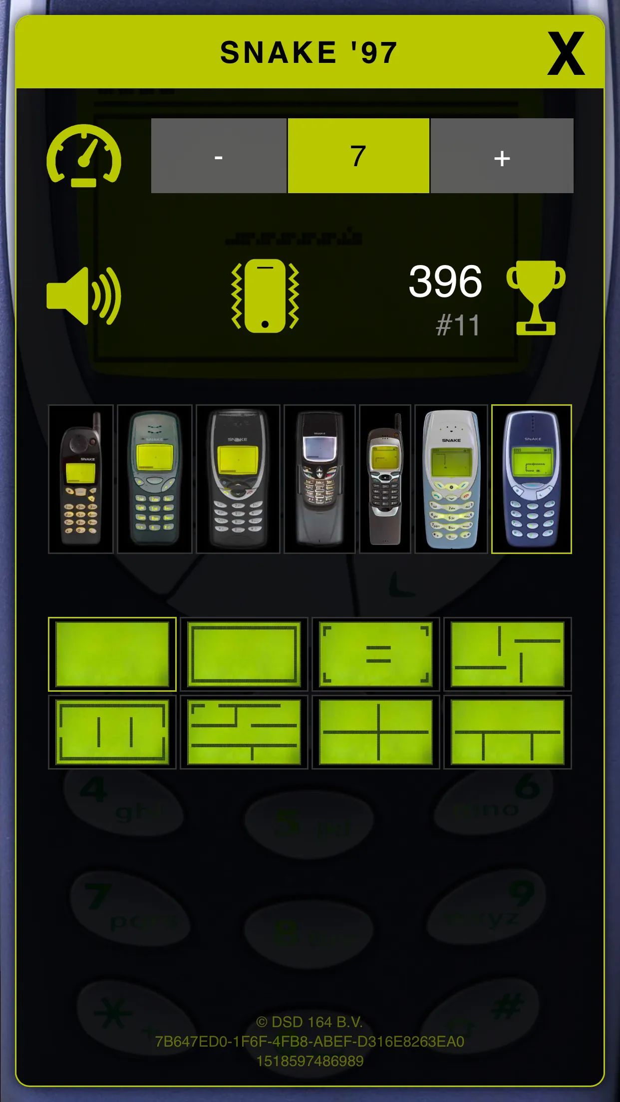 Snake '97: retro phone classic | Indus Appstore | Screenshot