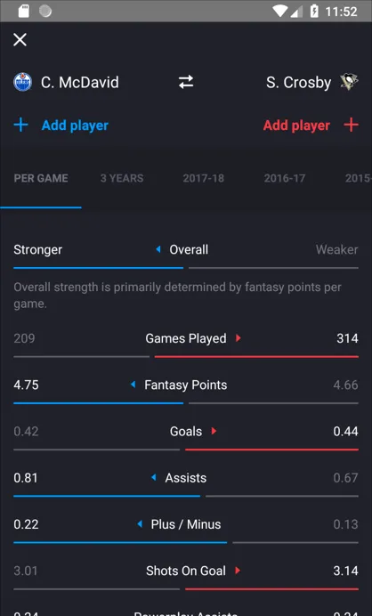 Fleeced Fantasy Hockey | Indus Appstore | Screenshot