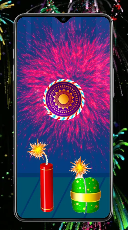 Diwali  Fireworks Cracker Game | Indus Appstore | Screenshot