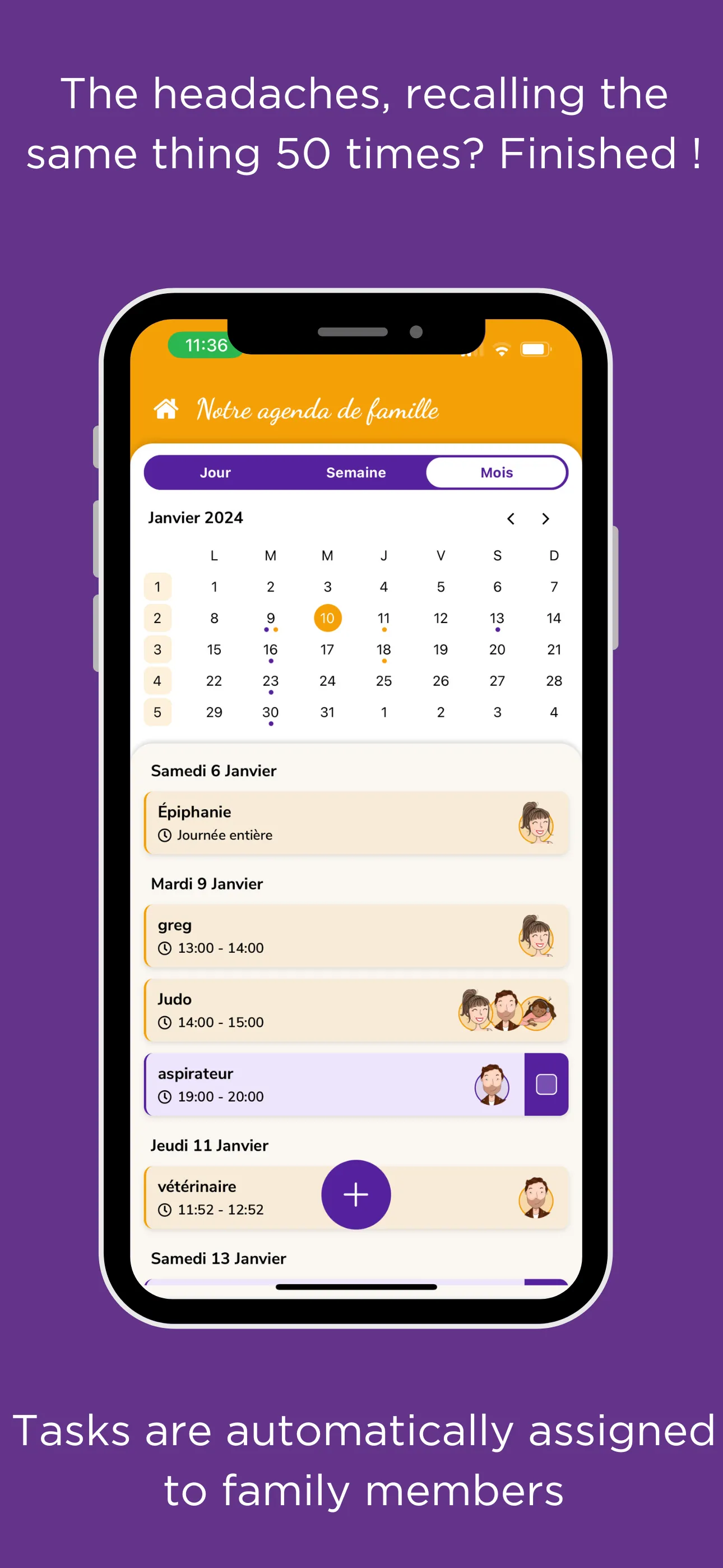 Myfamiliz, family calendar | Indus Appstore | Screenshot