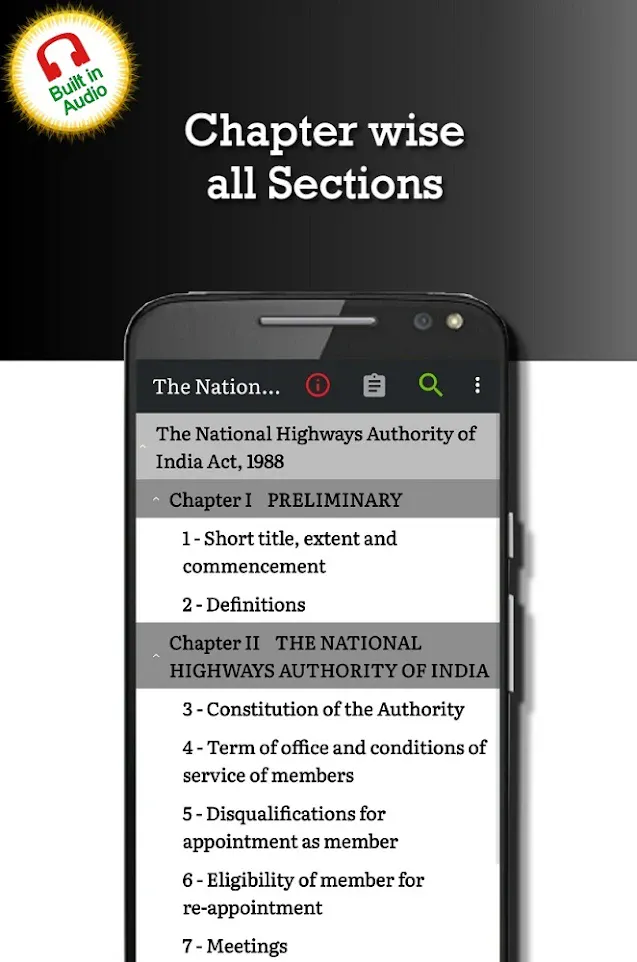 National Highways Authority of India Act 1988-NHAI | Indus Appstore | Screenshot